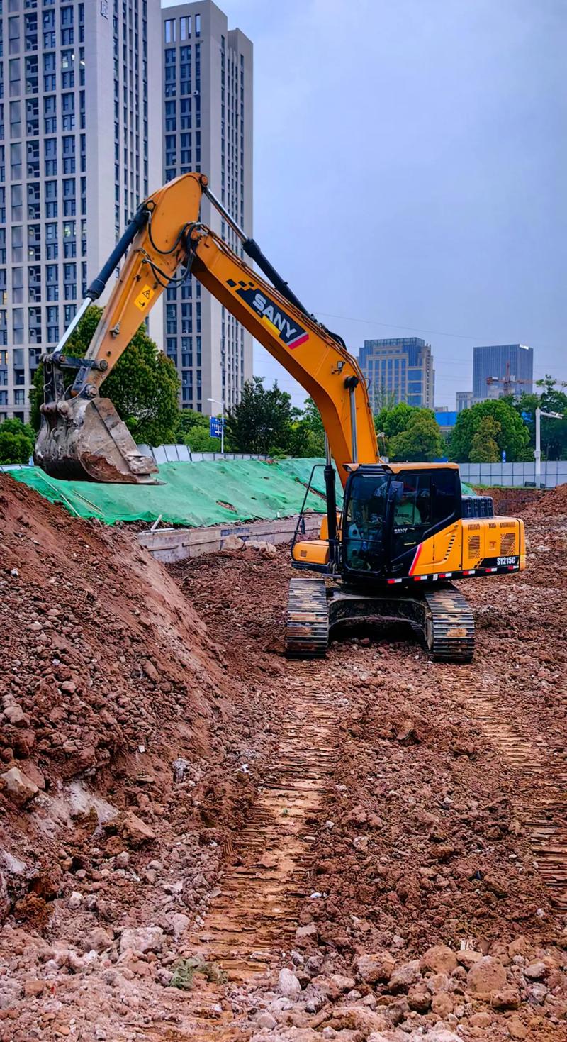 #工程機械設(shè)備 精彩四月,完美收工!#雨污分流市政工程